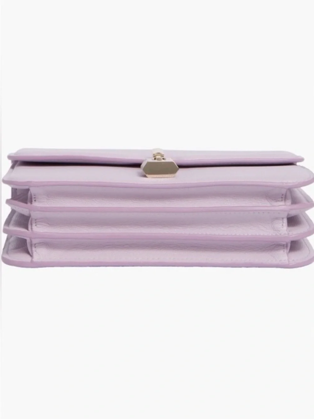 kate spade Lilac Crossbody with Gold Chain Strap